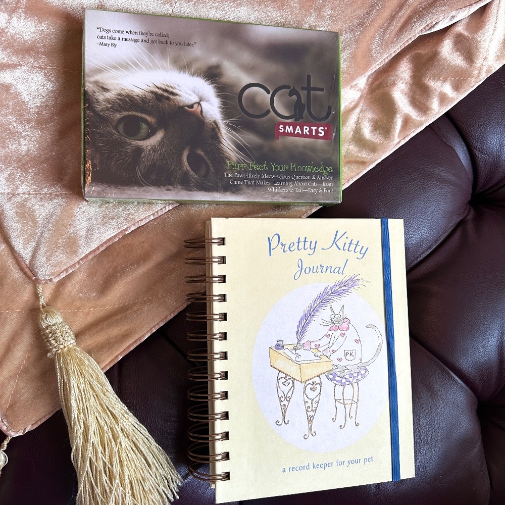 Cat Smarts game + Pretty Kitty Journal